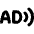 Audio Description Icon from Flex Remix Set