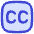 Closed Captions Square Icon from Flex Duo Set
