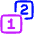 Custom Feeds Like Favorite Icon from Plump Neon Set