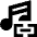 Link Background Music Icon from Sharp Remix Set