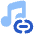 Link Background Music Icon from Plump Flat Set