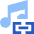 Link Background Music Icon from Sharp Flat Set