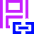 Link Local Video Icon from Sharp Neon Set