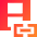 Link Local Video Icon from Sharp Gradient Set