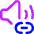 Link To Sound Icon from Core Neon Set