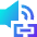 Link To Sound Icon from Sharp Gradient Set