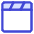 Movie Video Clip Icon from Core Duo Set