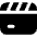 Movie Video Clip Icon from Flex Solid Set