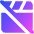 Movie Video Edit Off Disabled Icon from Core Gradient Set