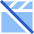 Movie Video Edit Off Disabled Icon from Sharp Flat Set