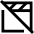 Movie Video Edit Off Disabled Icon from Sharp Line Set