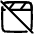 Movie Video Edit Off Disabled Icon from Plump Line Set