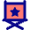 Movies Director Chair Icon from Core Pop Set