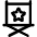 Movies Director Chair Icon from Core Line Set