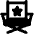 Movies Director Chair Icon from Plump Remix Set