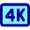 Quality 4k Icon from Core Pop Set