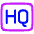 Quality Hq Icon from Plump Neon Set