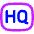 Quality Hq Icon from Flex Neon Set
