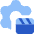 Settings Video Film Playlist Icon from Core Flat Set
