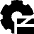 Settings Video Film Playlist Icon from Sharp Solid Set