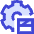 Settings Video Film Playlist Icon from Sharp Duo Set