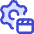 Settings Video Film Playlist Icon from Flex Duo Set