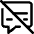 Subtitle Cc Off Icon from Core Line Set