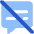 Subtitle Cc Off Icon from Core Flat Set