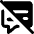 Subtitle Cc Off Icon from Core Remix Set