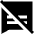 Subtitle Cc Off Icon from Sharp Solid Set