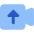 Upload Video Icon from Core Flat Set