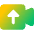 Upload Video Icon from Core Gradient Set