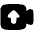 Upload Video Icon from Plump Solid Set