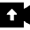 Upload Video Icon from Sharp Solid Set