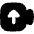 Upload Video Icon from Flex Solid Set