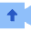 Upload Video Icon from Sharp Flat Set