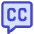 Video Close Captioning icon - Free transparent PNG, SVG. No sign up needed.