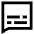 Video Subtitles Icon from Sharp Line Set