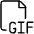 Image File Gif Icon from Ultimate Light Set