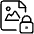 Image File Lock Icon from Ultimate Light Set