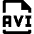 Video File Avi Icon from Nova Line Set