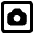 Camera Square Icon from Core Remix - Free Set