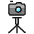 Camera Tripod Icon from Ultimate Colors - Free Set | Free Download as SVG Vector and Transparent PNG | Streamline icons