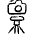 Camera Tripod Icon from Freehand - Free Set