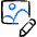 Image File Edit Icon from Freehand Duotone - Free Set