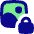Landscape Lock Icon from Flex Pop - Free Set