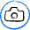Taking Pictures Circle Icon from Freehand Duotone - Free Set
