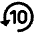 Timer 10 Icon from Ultimate Bold - Free Set