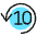 Timer 10 Icon from Ultimate Colors - Free Set