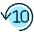 Timer 10 Icon from Ultimate Duotone - Free Set